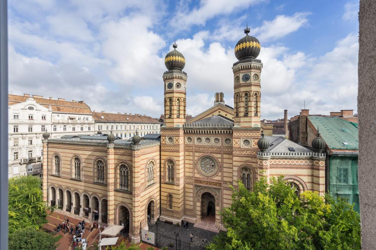 Breathless Panorama Synagogue Elegant Attic Free Parking Reservation Needed Budapest Exterior photo